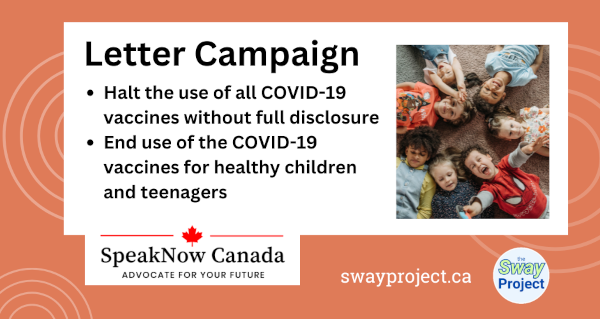Letter Campaign ! SpeakNow Canada ! ALBERTA’S COVID-19 PANDEMIC RESPONSE